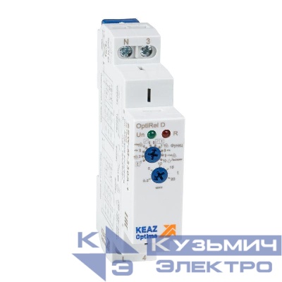 Реле лестничного освещения OptiRel D SSW-M-230A-1 многофункциональное 16А 1СО 230АС КЭАЗ 357860