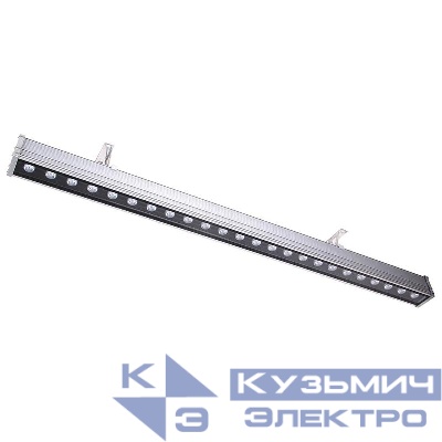 Прожектор светодиодный LL-890 36Вт IP65 85-265В 1000х40х48мм 36LED линейный для подсветки стен син. FERON 51287