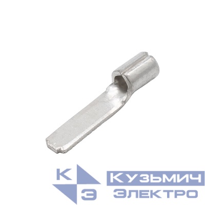 Наконечник штыревой плоский 1.5-2.5кв.мм А=2.5мм B=17мм (уп.100шт) DKC 2B11L