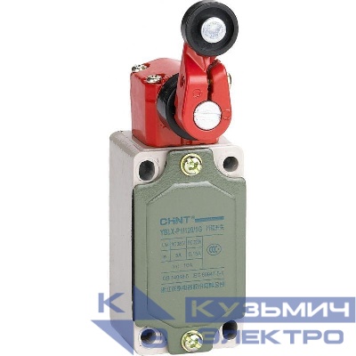Выключатель путевой YBLX-P1/100/1G с одинарным роликом с регулир. углом поворота CHINT 437041