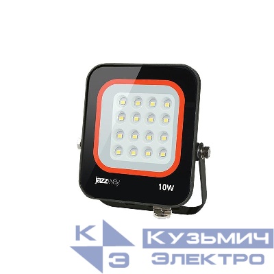 Прожектор светодиодный PFL-V 10Вт 6500К IP65 ДО JazzWay 5039674