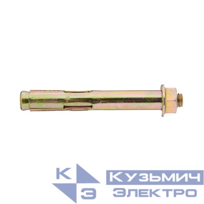 Болт анкерный с гайкой HNM 10х77 накл. цинк. Tech-Krep/Zitar 117945