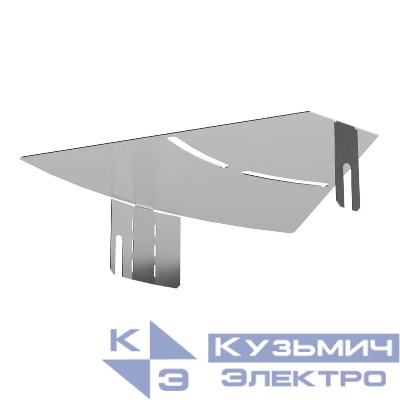 Крышка для угла горизонт. изменяемого 0-45град. осн.200 сталь 0.7мм Стандарт INOX AISI 304 Промрукав PR16.3608