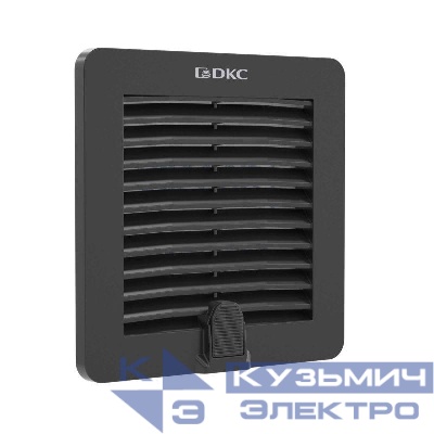 Решетка вентиляционная с фильтром RF 150х150мм IP54 RAL9005 DKC R5RF12B
