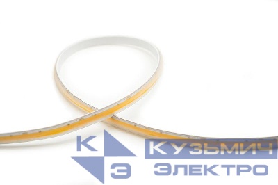 Лента светодиодная 15Вт/м 24В 3000К 10мм IP54 SMD COB 480LED/м (уп.5м) VARTON VLS-54-15-COB-10-480-30