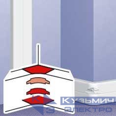 Угол для кабель-канала внутренний изменяемый 80-100град. для DLP 65х195/220 3 секции Leg 010658