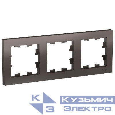 Рамка 3-м AtlasDesign универс. мокко SE ATN000603