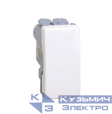 Выключатель 1-кл. 1п 1мод. СП Simon 27 10А 250В узкий модуль механизм бел. Simon 27101-64