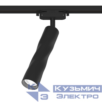 Светильник трековый поворотный светодиодный ARTLINE 55х55х200 10Вт 800Лм 4000К 230В алюм. 5.3кв.м черн. Ritter 59705 0