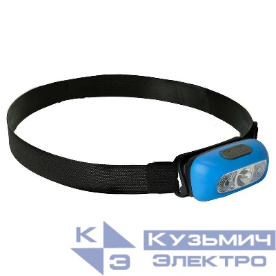 Фонарь налобный светодиодный аккумуляторный 5Вт USB IP44 пластик TH2312 FERON 51117