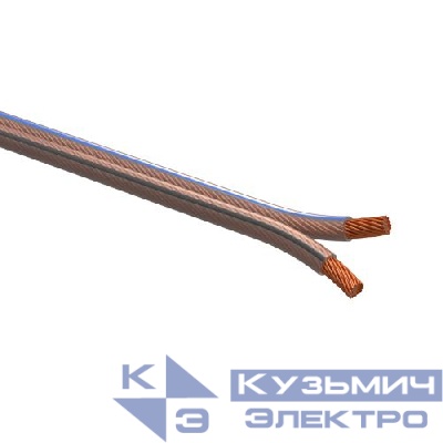 Кабель акустический 2х1.5 прозр. (уп.20м) Эра Б0059302