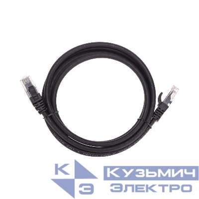 Патч-корд U/UTP CAT 6 RJ45-RJ45 26AWG LSZH черн. 1.5м Rexant 02-0292-105