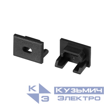 Заглушка для PDS-SM с отверстием пластик (комплект) черн. Arlight 038825