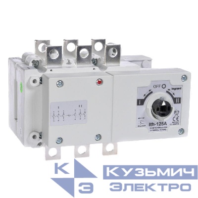 Выключатель-разъединитель 3п S5000F 125А Leg 431103