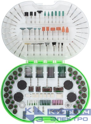Набор насадок для гравировальной машины в чемоданчике 278шт FIT 36497