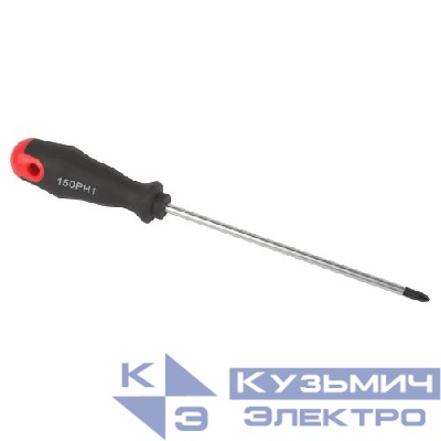 Отвертка PH 1х150мм крестовая двухкомпонентн. рукоятка ЭРА Б0055842