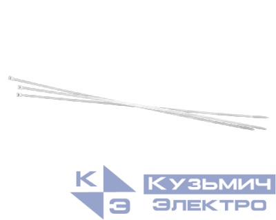 Стяжка нейлоновая 450*4,8 / 100 шт (белая), NETKO Optima "SZ"