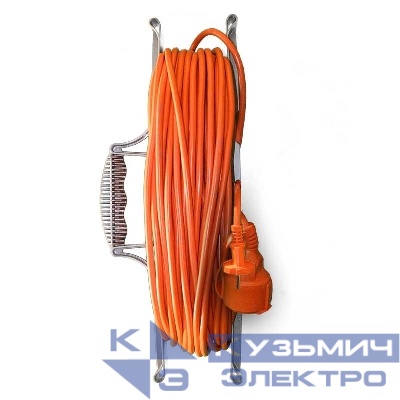 Удлинитель-шнур на рамке 1х10м без заземл. 6А IP54 УШ-6 ПВС 2х0.75 Universal 9632014