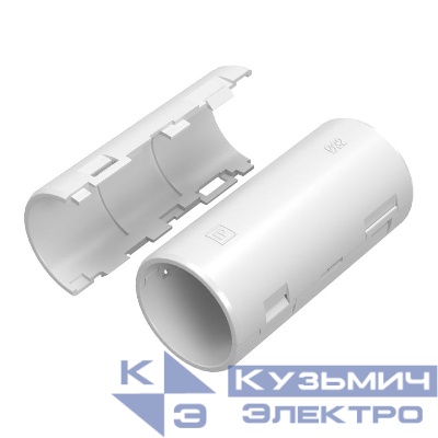 Муфта разборная d32мм бел. Промрукав PR13.0420
