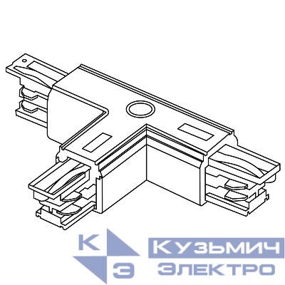 Соединитель TF T-образ. левый внутренний черн. СТ 4909001300