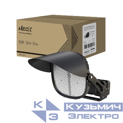 Прожектор светодиодный SPFL-LEVEL 1000PA50 1000/900/800Вт IP66 160лм/Вт 100-277В 40град. 7 лет черн. NEOX 4690612062914