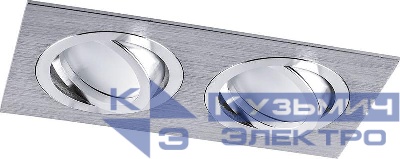 Светильник DL2802 G5.3 MR16 потолочн. встраив. хром FERON 32642