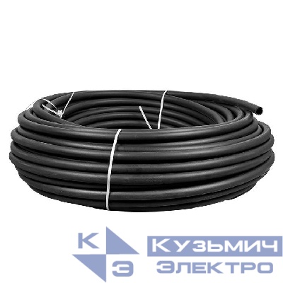 Труба гладкая ПНД жесткая d32мм черн. (уп.100м) PROxima EKF tpndg-32