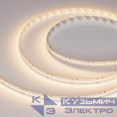 Лента светодиодная UL-A200-10mm 24V Warm 3000К 20Вт/м IP20 2835 высок. эффект. 150лм/Вт (уп.5м) Arlight 037224
