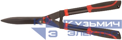 Кусторез прямые лезвия с тефлоновым покрытием стальные ручки с прорезиненными рукоятками 610мм FIT 77109