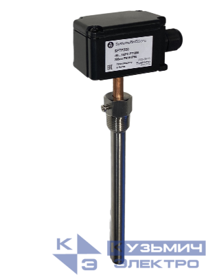 Датчик температуры погружной -50-150град.C Pt1000 200мм с гильзой SE SPTP200