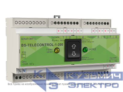 Блок управления BS-TELECONTROL-1 Белый свет a16749