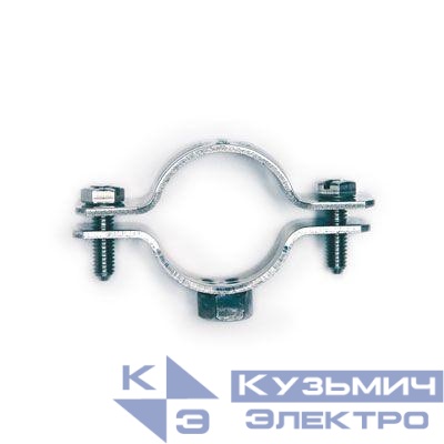 Хомут трубный М8 2дюйма (56-63мм) оцинк. сталь DKC 6040-P02