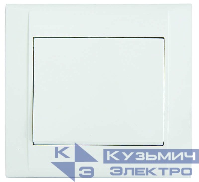 Переключатель проходной 1-кл. СП Defne 10А IP20 бел. Makel 42001005