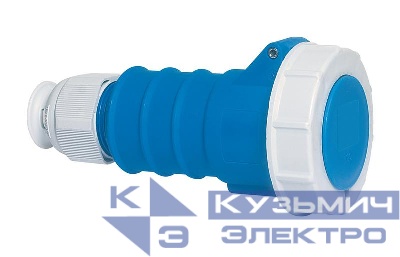 Розетка кабельная 32А 3п 2P+PE 6ч 230В IP67 Quick-Connect Bals 31244