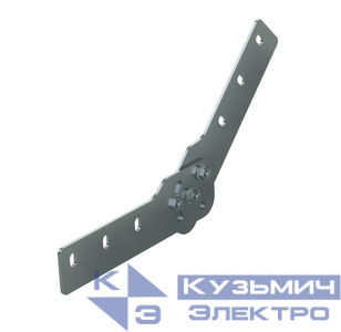 Соединитель для лотка шарнирный вертикал. H=80мм DKC UVH080