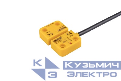 Датчик магнитный (1НЗ+1НО) провод 2м (расст. сраб. 5мм) индикация LED правый выход IP68 EMAS SMS11RC2-S15