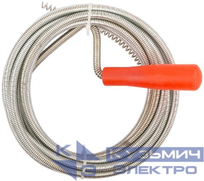 Трос сантехнический для чистки труб 5мх9.0мм FIT 74359