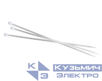 Стяжка нейлоновая 200*3,6 / 100 шт (белая), NETKO Optima "SZ"