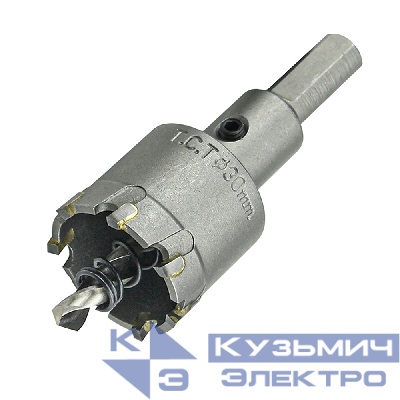 Diamond Industrial Коронка по металлу твердосплавная Cтандарт 30 мм, HM/TCT Diamond Industrial DIDHM30 0