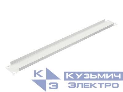 Заглушка 19'' 1 U, без крепежа,  серая
