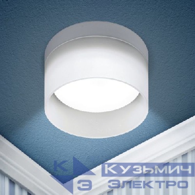 Светильник точечный DK98 WH GX53 встраив. бел. матов. ЭРА Б0056348