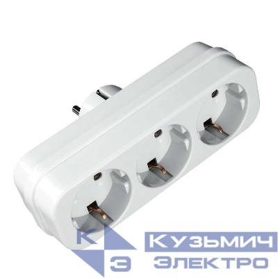Разветвитель 3-м 16А IP20 S-GES3-16P Uniel 06706