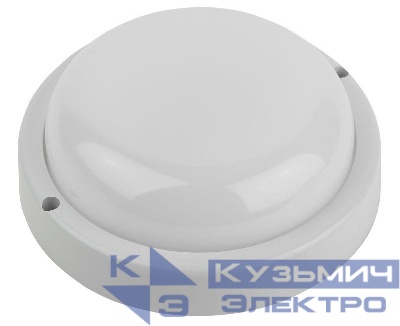 Светильник светодиодный SPB-201-0-40К-012 Круг 12Вт 4000К IP65 ЖКХ ЭРА Б0047619