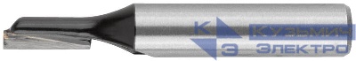 Фреза пазовая прямая с одним лезвием DхHхL=5х13х52мм FIT 36635