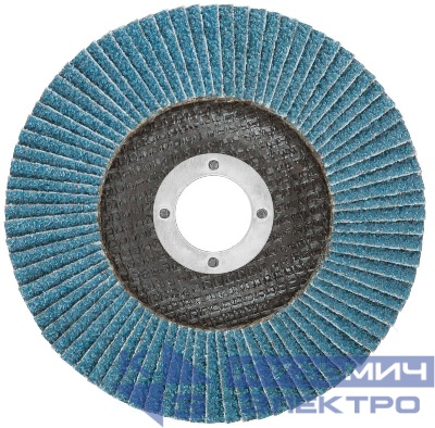 Круг лепестковый торцевой циркониевый Profi Plus 125х22.2мм Р36 80 лепестков Cutop 72-12536