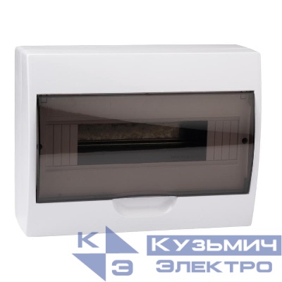Бокс модульный накладной PDB/W 1012 WH (ЩРН-П-12) IP41 пластик. Pro JazzWay 5071674