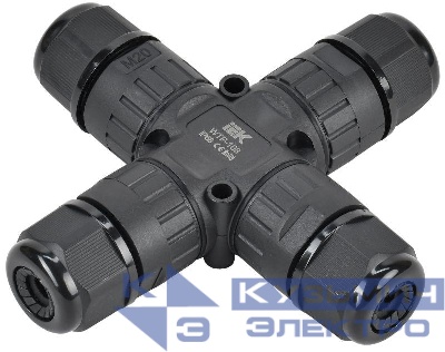 Коннектор кабельный герметичный WTP-108 3 PIN IP68 IEK UWC10-X-024-3-68
