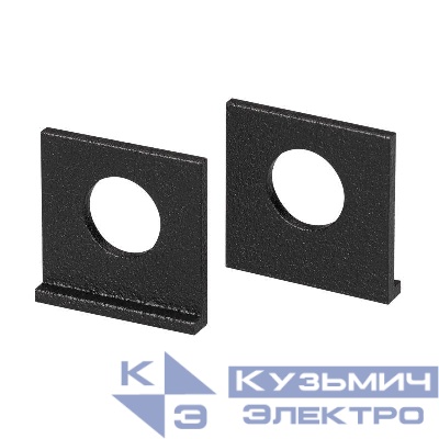 Проушина RING-ZM-SET BLACK (уп.2шт) Arlight 032861