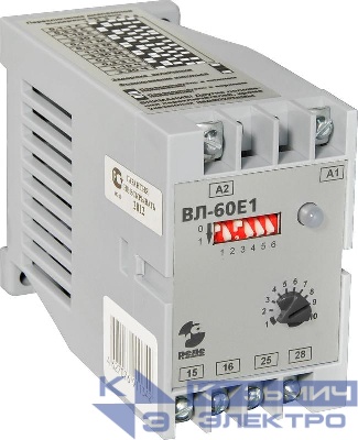 Реле времени ВЛ-60 Е1 24...220В 50Гц/пост. 0.1с...30ч Реле и Автоматика A8223-76911342