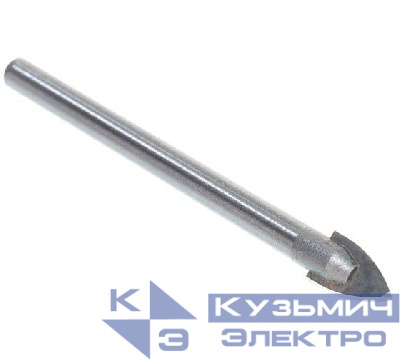 Сверло по керамике и стеклу 8мм (блист.1шт) Вихрь 73/10/6/14